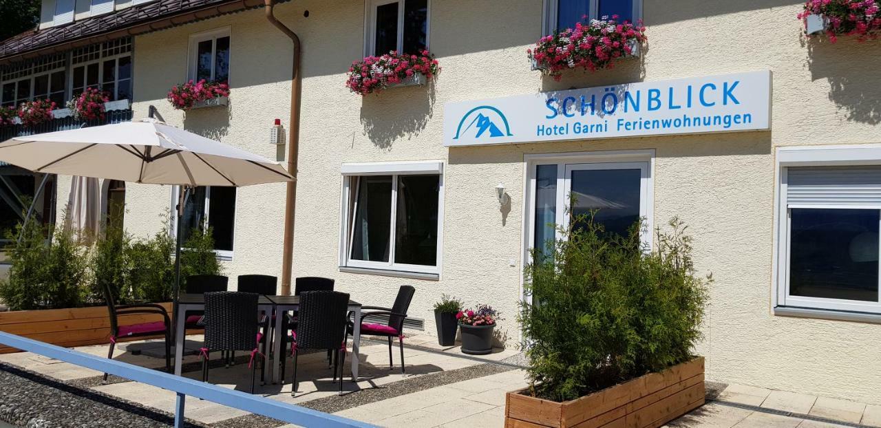 Schoenblick Hotel Garni Ferienwohnungen Lindenberg im Allgäu Kültér fotó